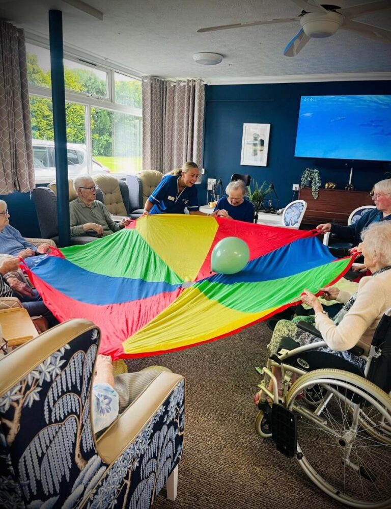 group activities in care home