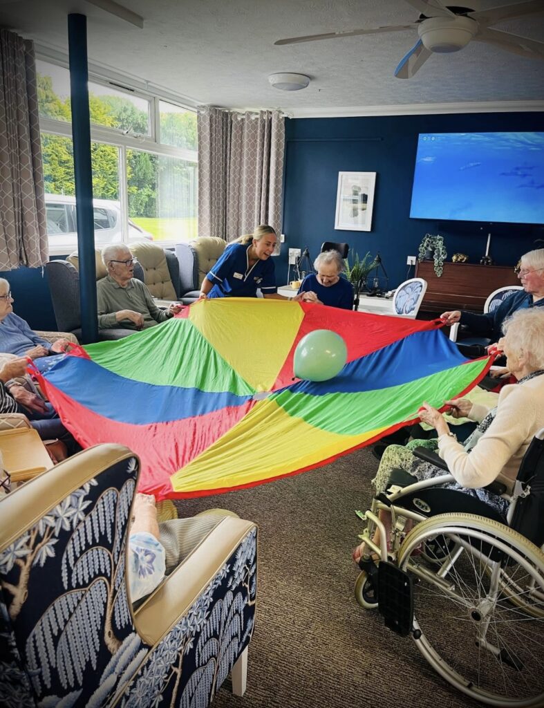 group activities in care home