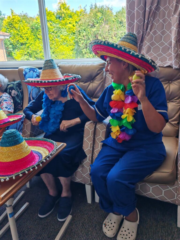 upper mead care home activities