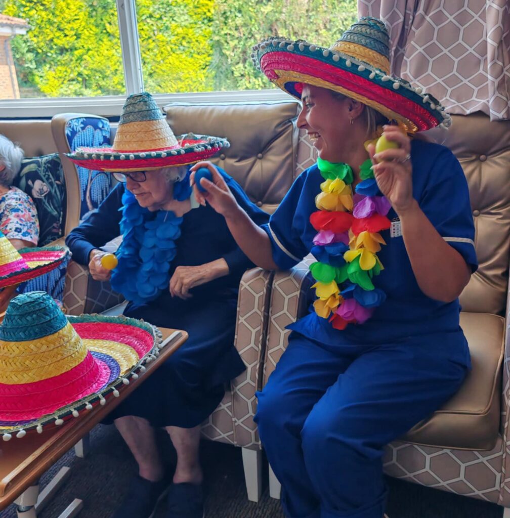 upper mead care home activities